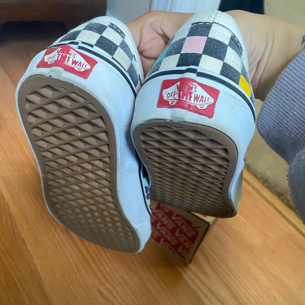 Checkered vans
